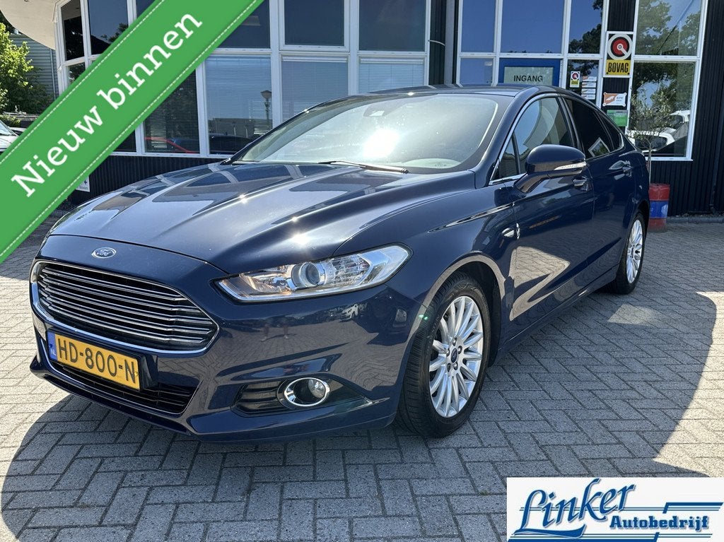 Ford Mondeo 1.5 Titanium - NL-AUTO AUTOMAAT TREKH AIRCO, Auto's, Ford, Stof, Euro 6, 4 cilinders, Origineel Nederlands
