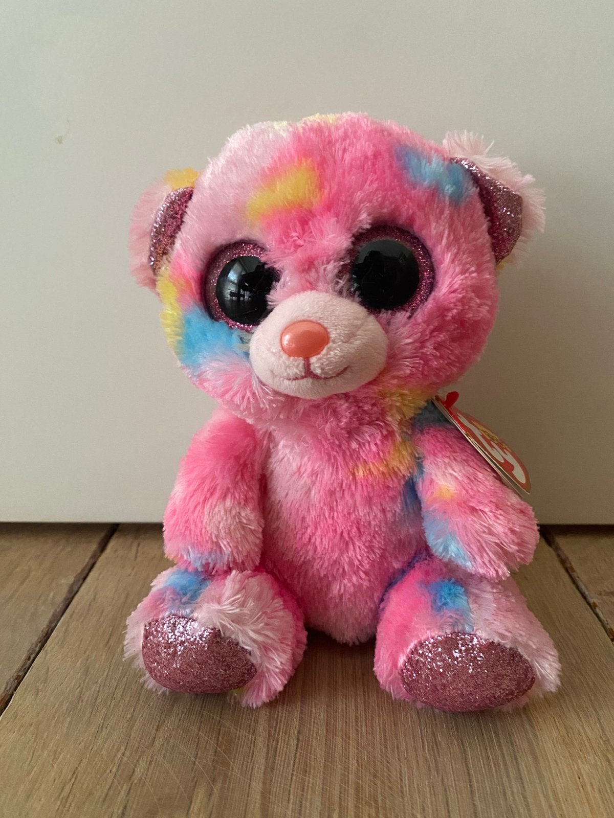 Ty knuffel beer NIEUW 15 cm Franky, Ophalen, Beer, Zo goed als nieuw, Meerkleurig