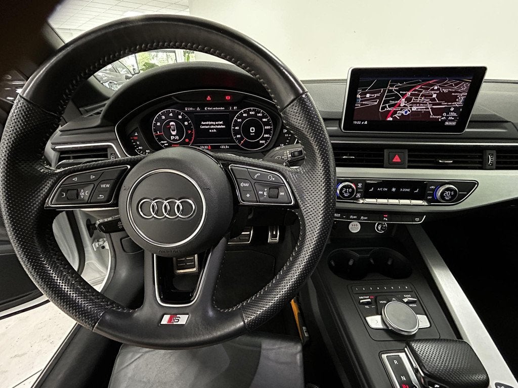 Audi A5 Cabriolet 2.0 TFSI MHEV Sport Pro Line S-LINE | WEGK, Auto's, Audi, Gebruikt, 4 stoelen, Wit, Bedrijf