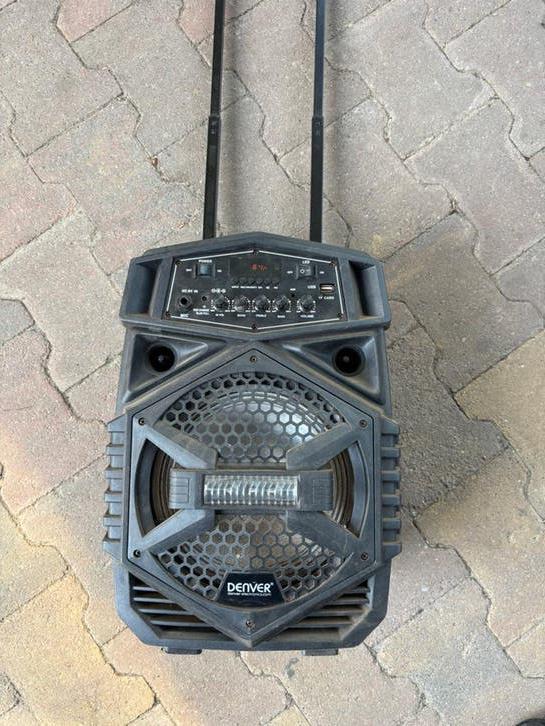 Denver TSP-110A Trolley Speaker met accu, Audio, Tv en Foto, Luidsprekers, Overige merken, Gebruikt, Overige typen, Ophalen of Verzenden