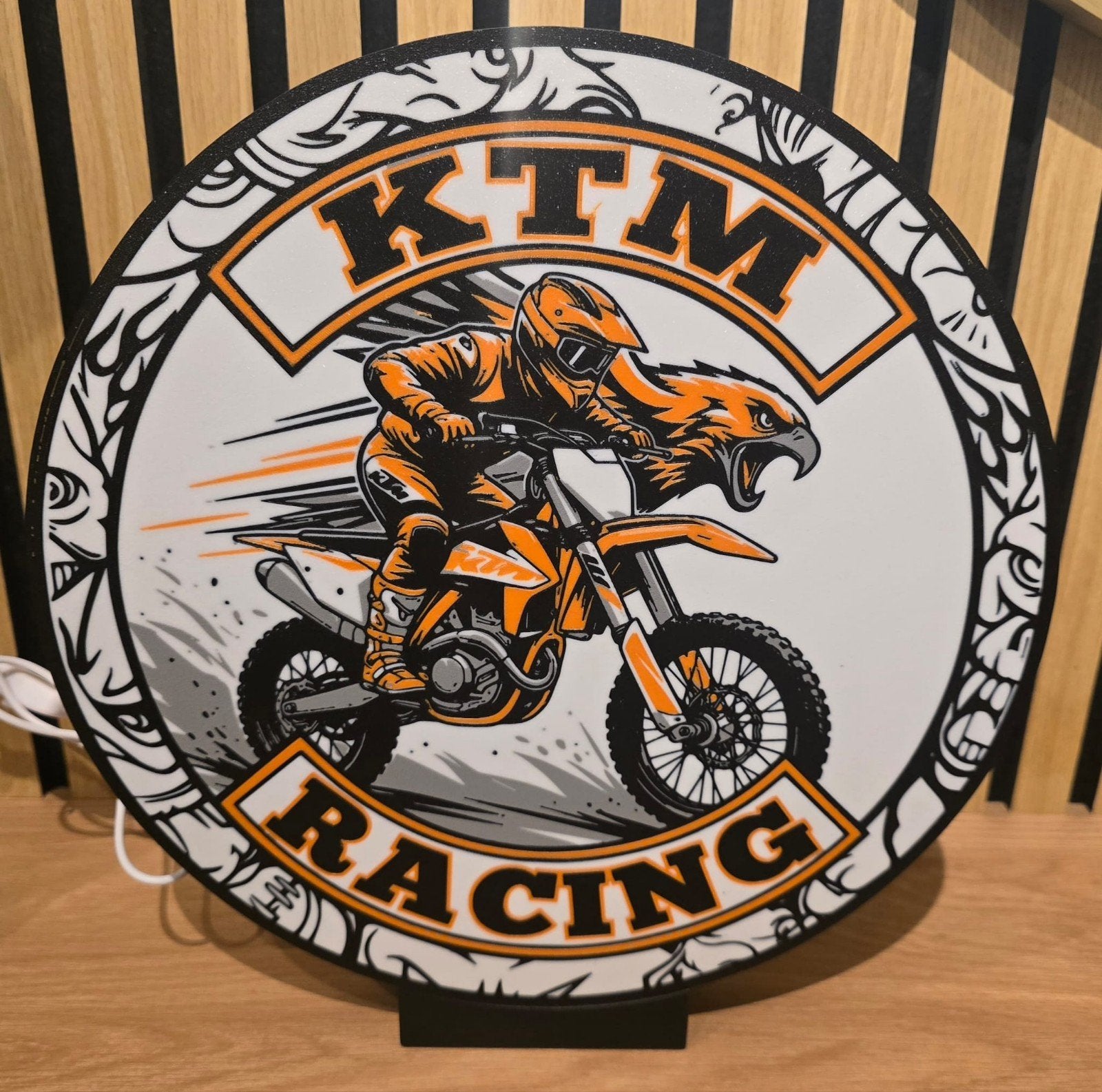 KTM Racing LED Lamp - Uniek Design, Meerkleurig, Nieuw, Kunststof, Ophalen of Verzenden