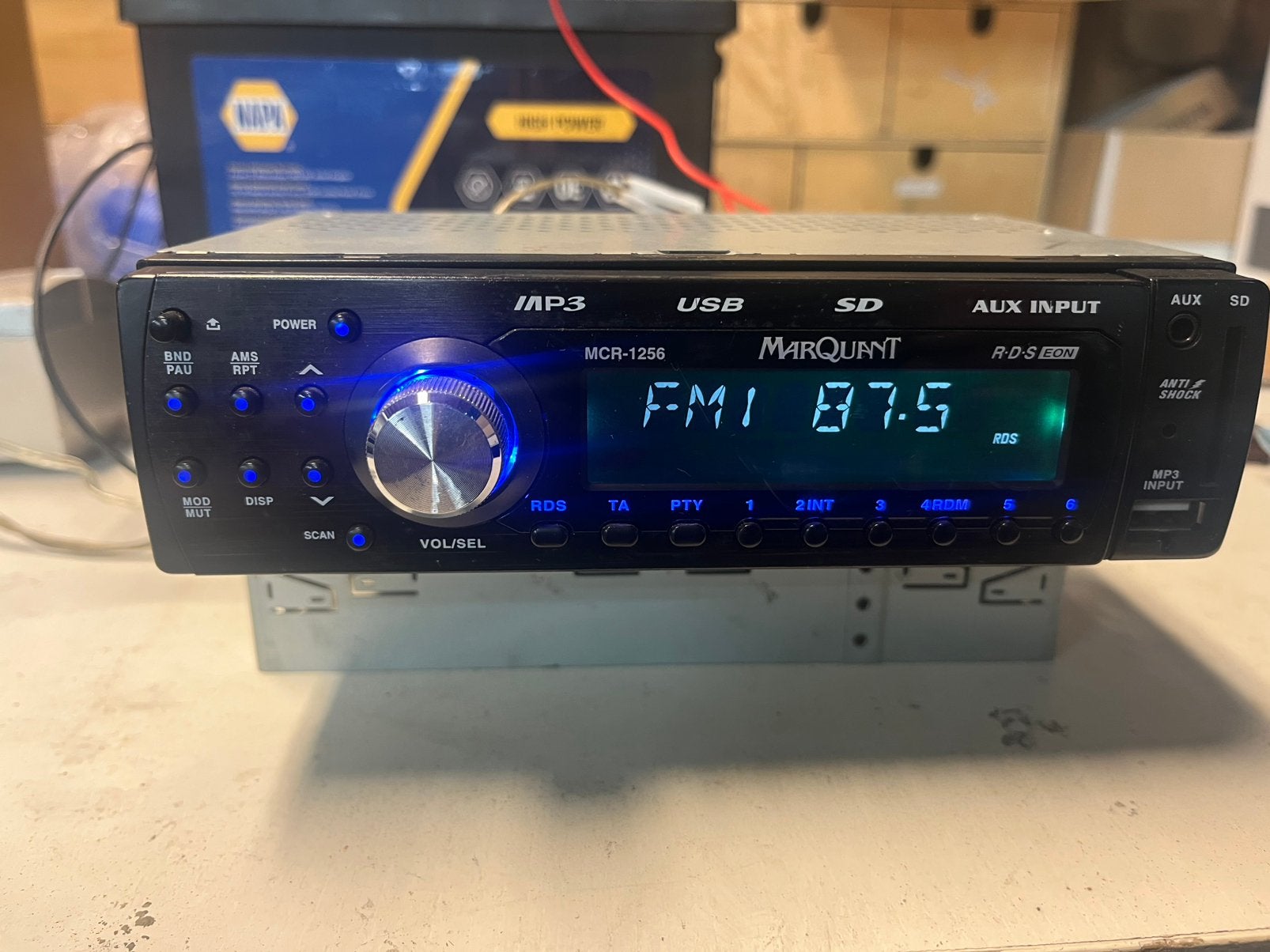 Autoradio MarQuant MCR1256, Ophalen of Verzenden, Zo goed als nieuw