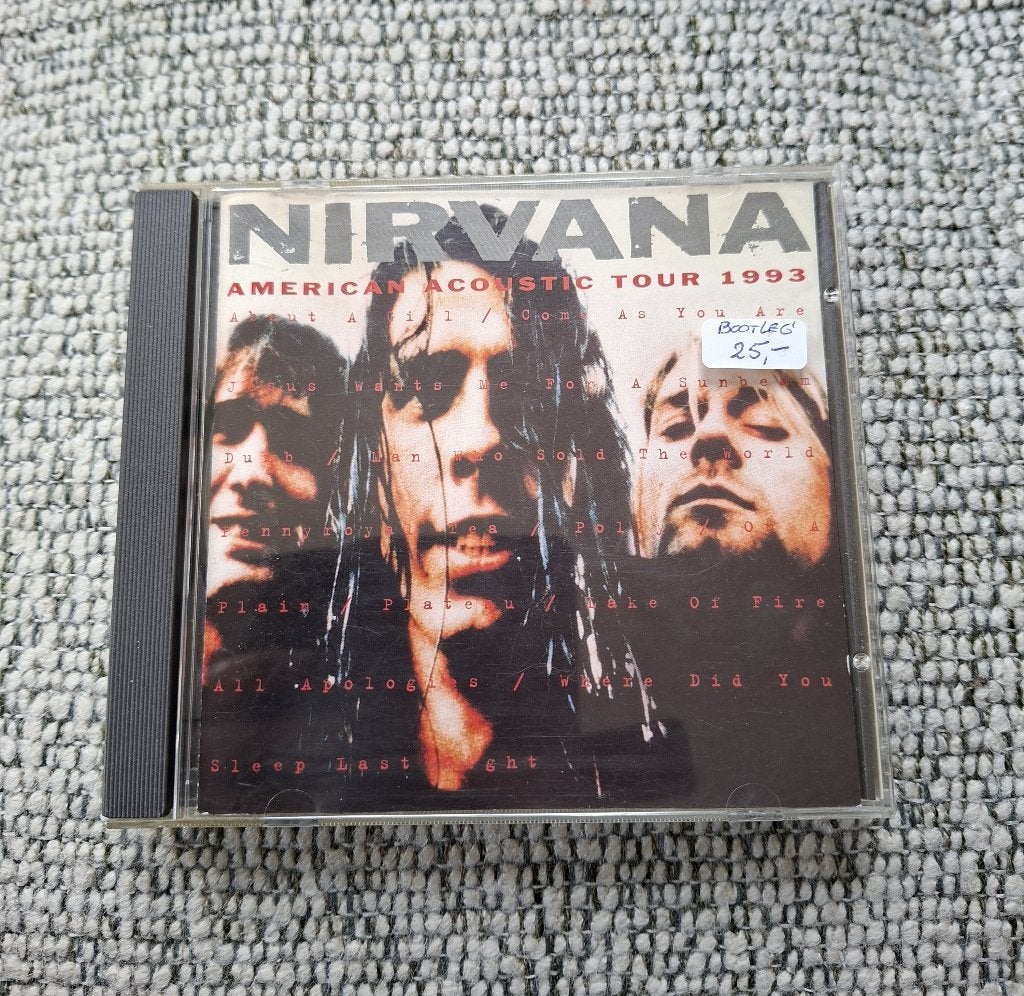 cd Nirvana - American Acoustic Tour 1993, Gebruikt, Ophalen of Verzenden, Alternative Rock, Album