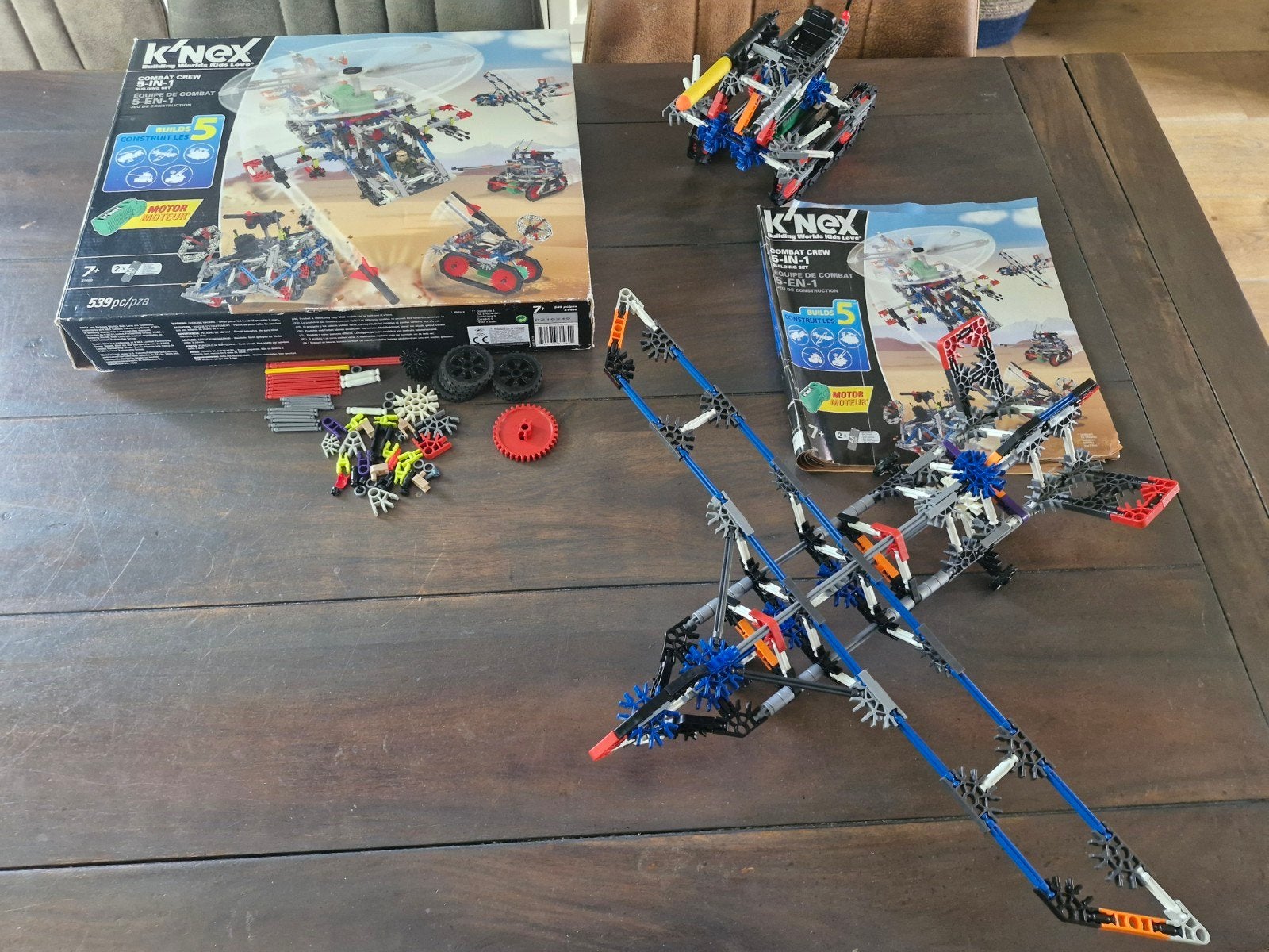 knex 5 in 1 Combat crew, Ophalen of Verzenden, Gebruikt, K'nex