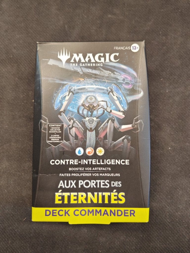 Deck Commander Counter Intelligence - Frans - Magic The G..., Hobby en Vrije tijd, Ophalen of Verzenden, Zo goed als nieuw, Overige typen