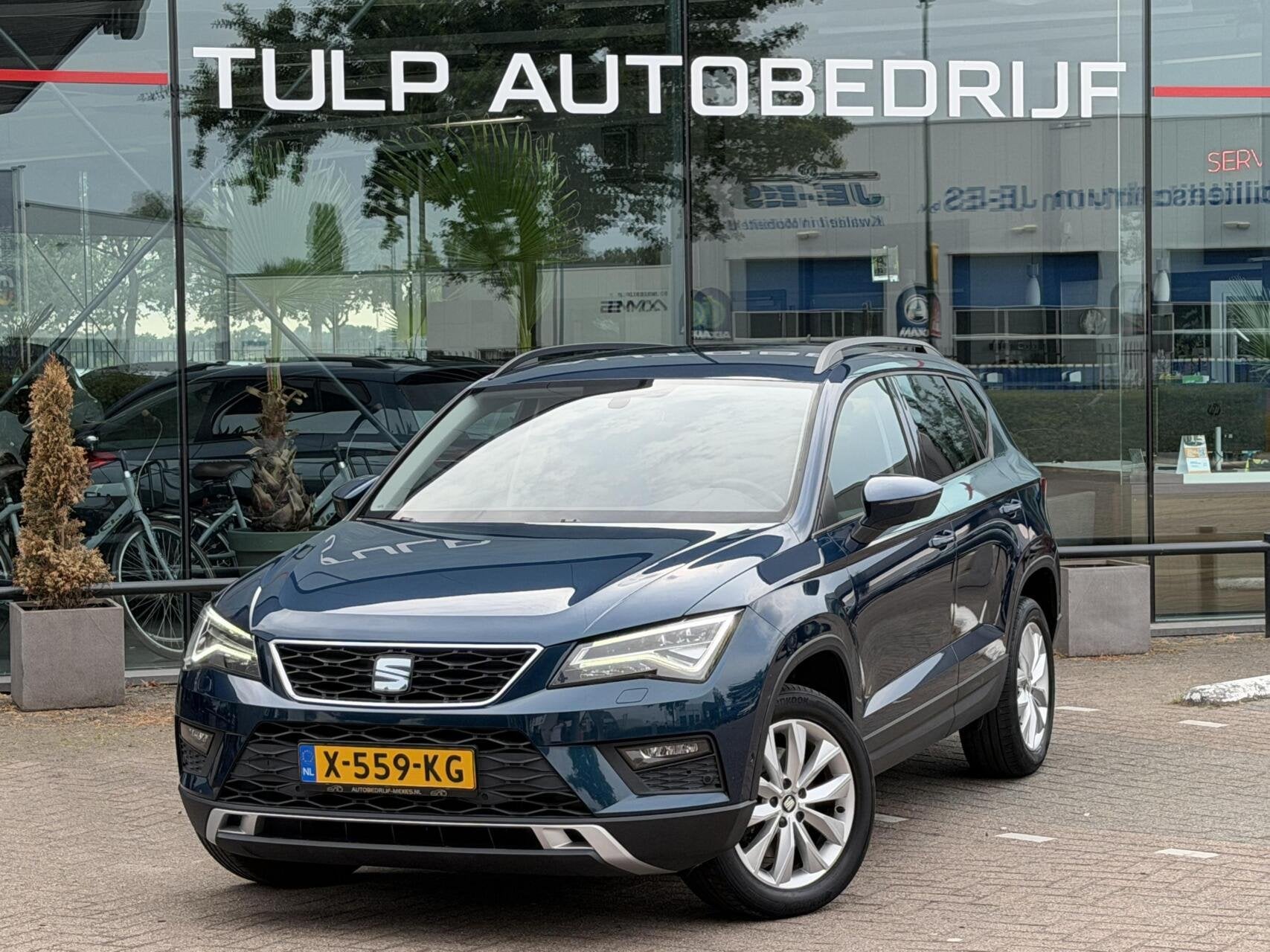 Seat Ateca 1.4 EcoTSI Style Business Intense Automaat 2018, Stof, Gebruikt, 4 cilinders, 150 pk