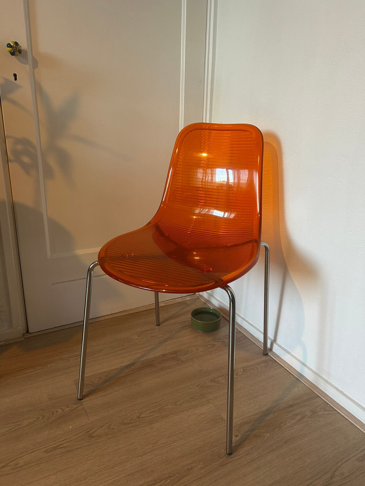 Vintage retro spaceage stoel, Ophalen, Zo goed als nieuw, Overige kleuren, Eén