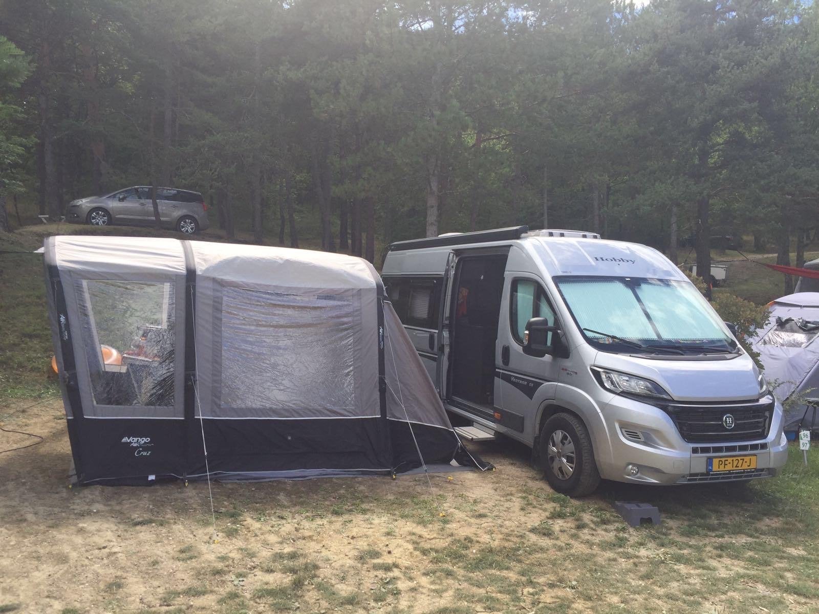 Vango Cruz AirBeam luifel voor camper of caravan, Caravans en Kamperen, Tenten, Ophalen, Zo goed als nieuw