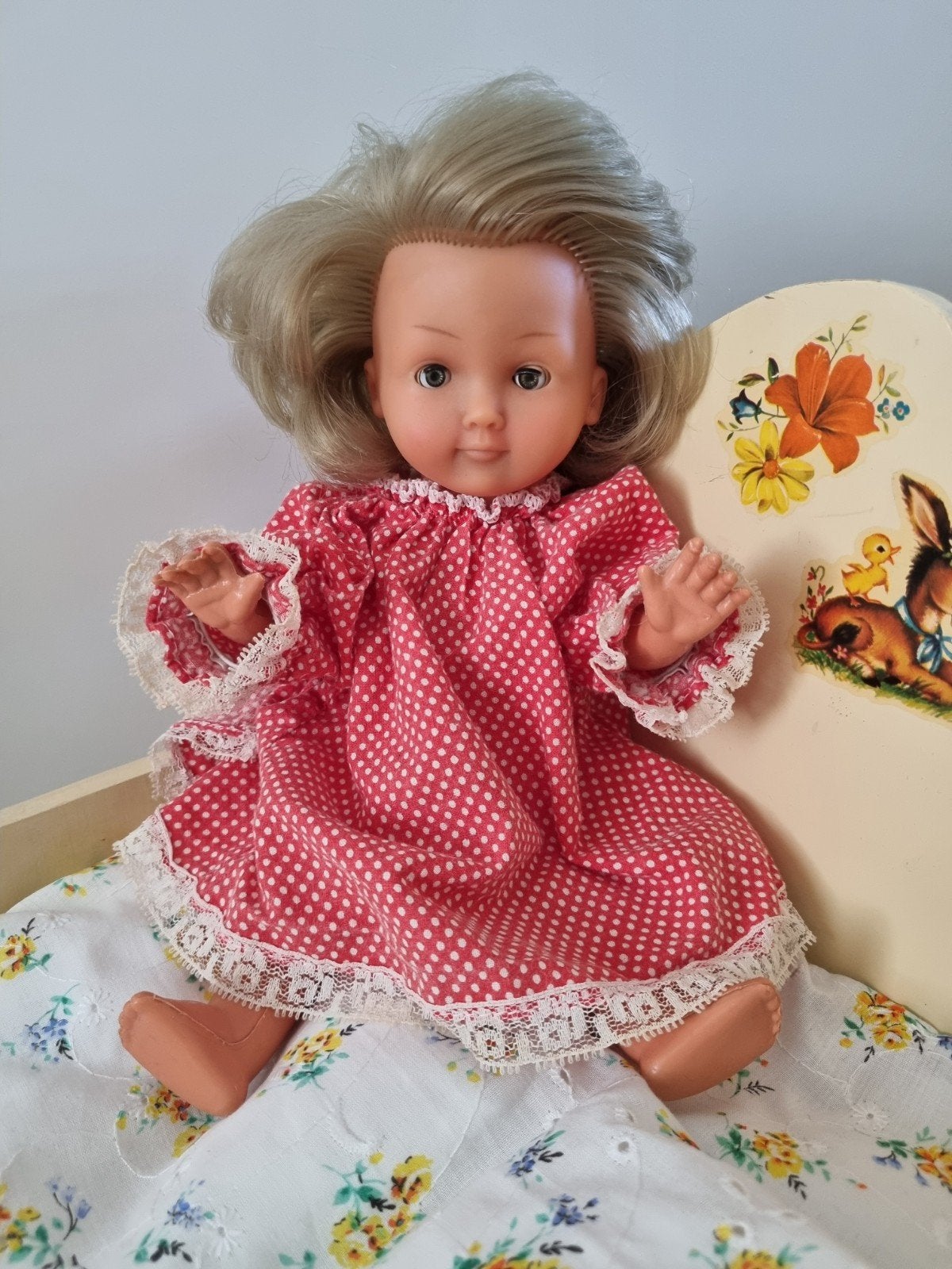 Vintage Wildebras popje, Ophalen of Verzenden, Gebruikt, Pop