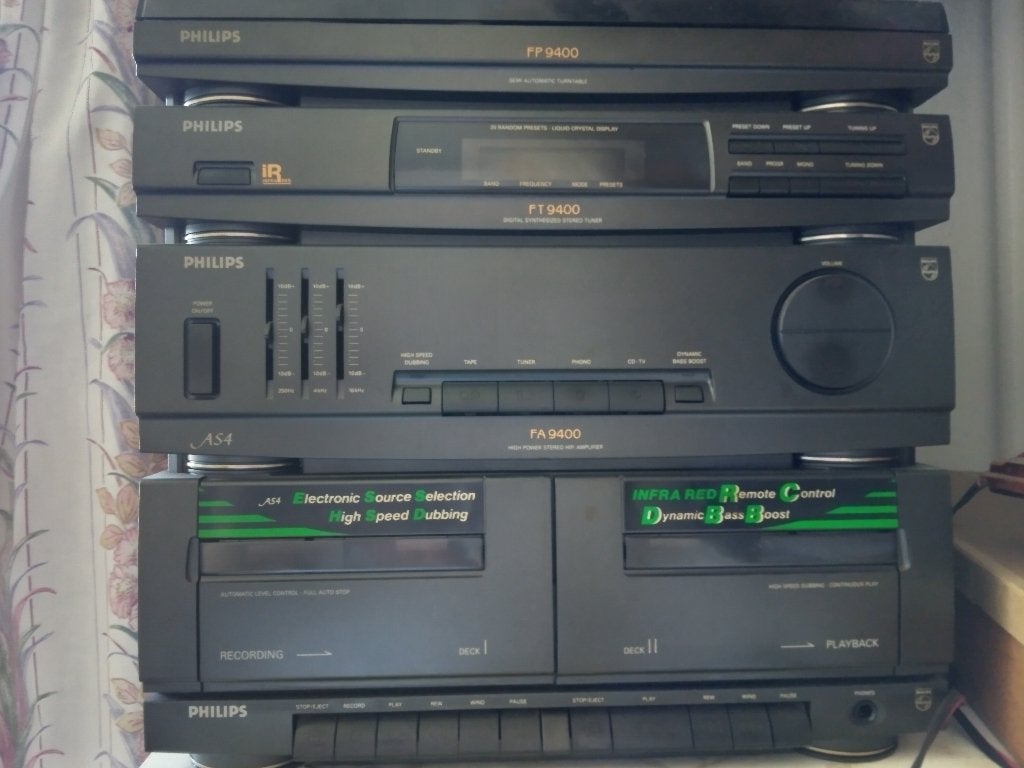 stereoset, Audio, Tv en Foto, Stereo-sets, Ophalen, Gebruikt, Tuner of Radio, Philips