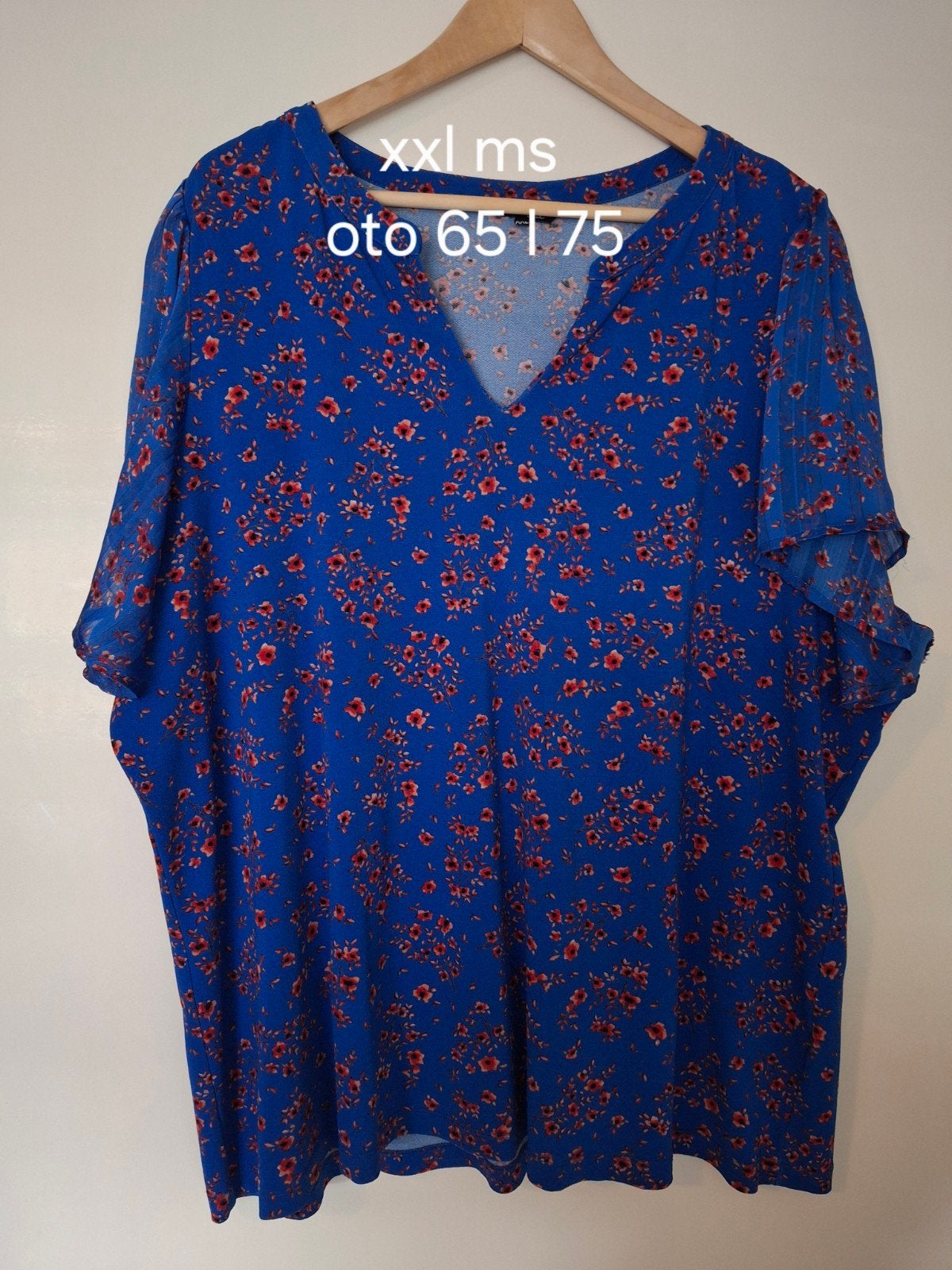 shirt xxl, Blauw, Zo goed als nieuw, MS Mode, Shirt of Top