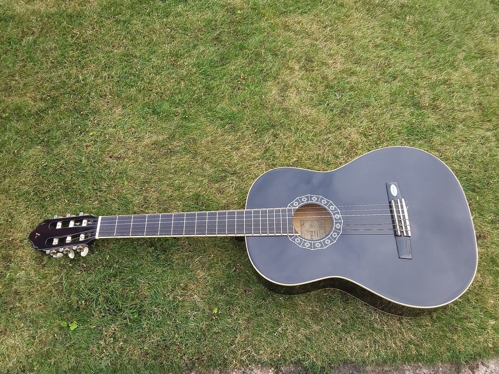 Valencia Klassieke Gitaar Zwart - Model CG1K/BK, Ophalen