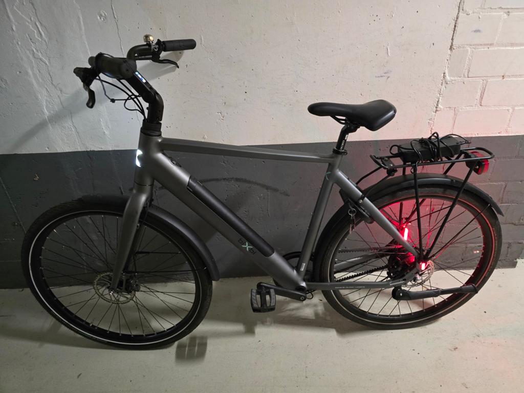 BiXbi herenfiets Demo fiets! Slechts 19 km gereden!!, 53 tot 56 cm, Versnellingen, Zo goed als nieuw, Schijfrem