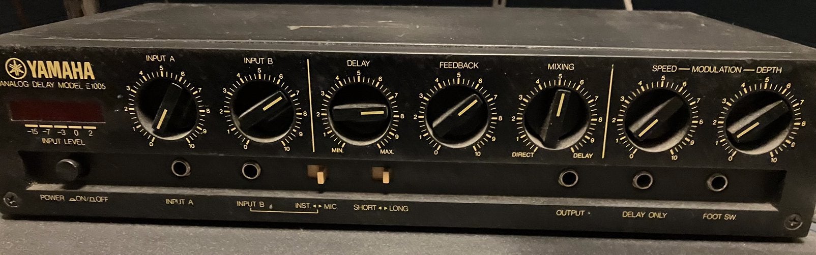 yamaha echo van vroegertype 1005, Muziek en Instrumenten, Effecten, Ophalen, Gebruikt