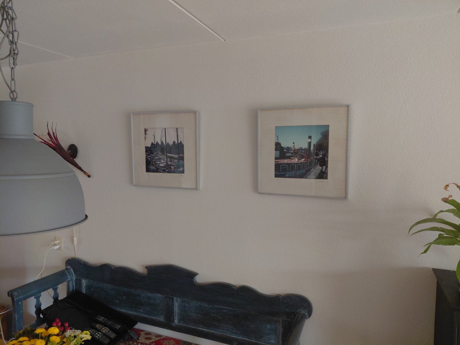 2 foto's Ger Dekkers Hoorn en Enkhuizen + boek, Ophalen of Verzenden