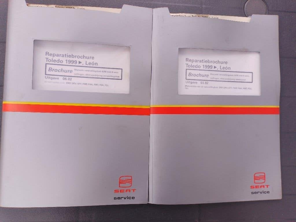 Seat Leon dealer werkplaatsboek 4-Motion versnellingsbak 02M, Ophalen of Verzenden, Gelezen, Volkswagen