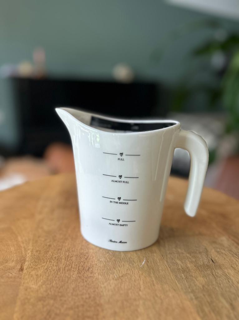 Maatbeker porselein Rivièra Maison, Huis en Inrichting, Keuken | Servies, Ophalen, Overige typen, Nieuw, Overige stijlen