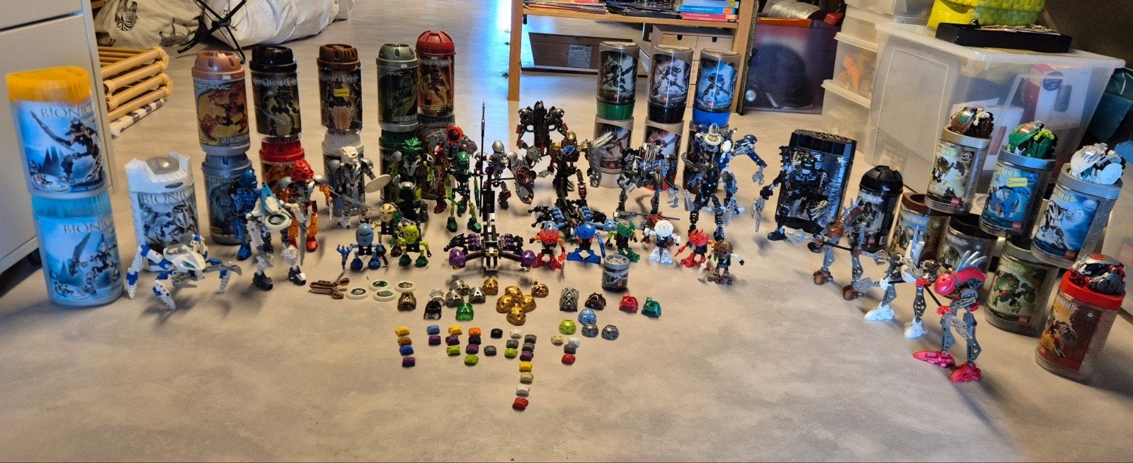Grote verzameling lego bionicle, Ophalen, Bionicle, Zo goed als nieuw, Complete set