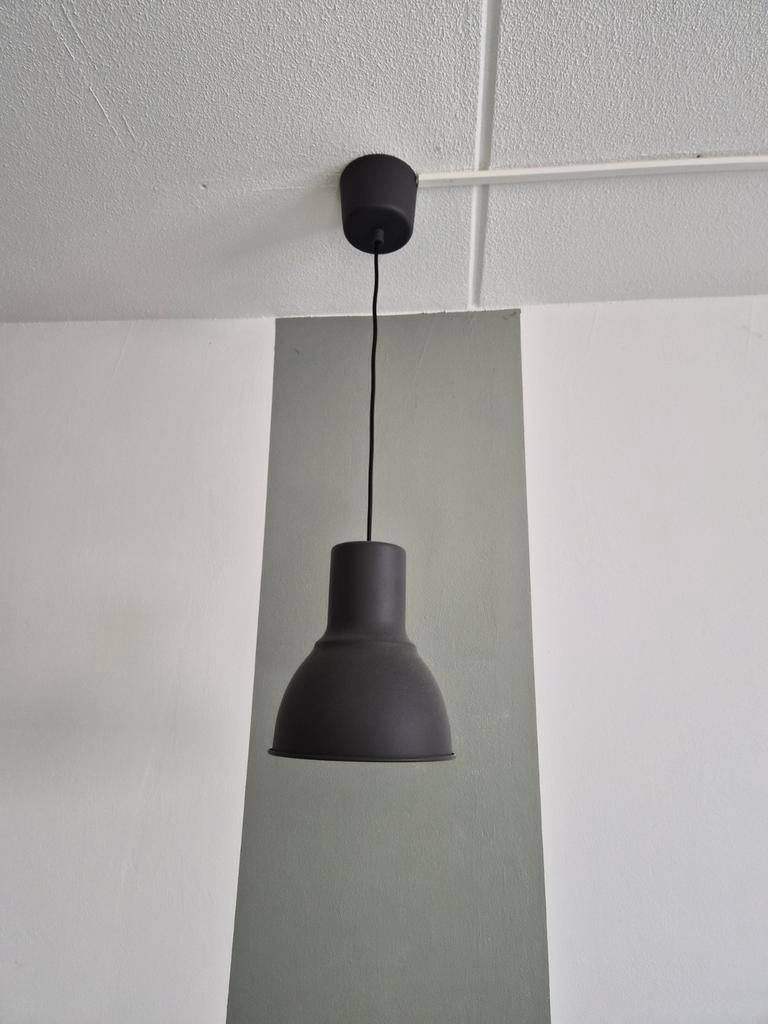 Ikea hanglamp grijs hektar, Ophalen of Verzenden, Zo goed als nieuw