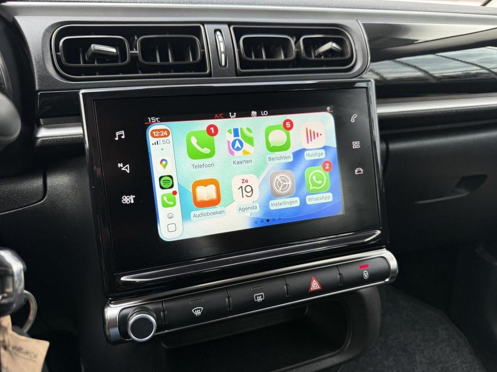 Citroen C3 1.2 PureTech S&S Business Led Carplay Airco 2019, Auto's, Stof, Gebruikt, 1199 cc, Met garantie (alle)