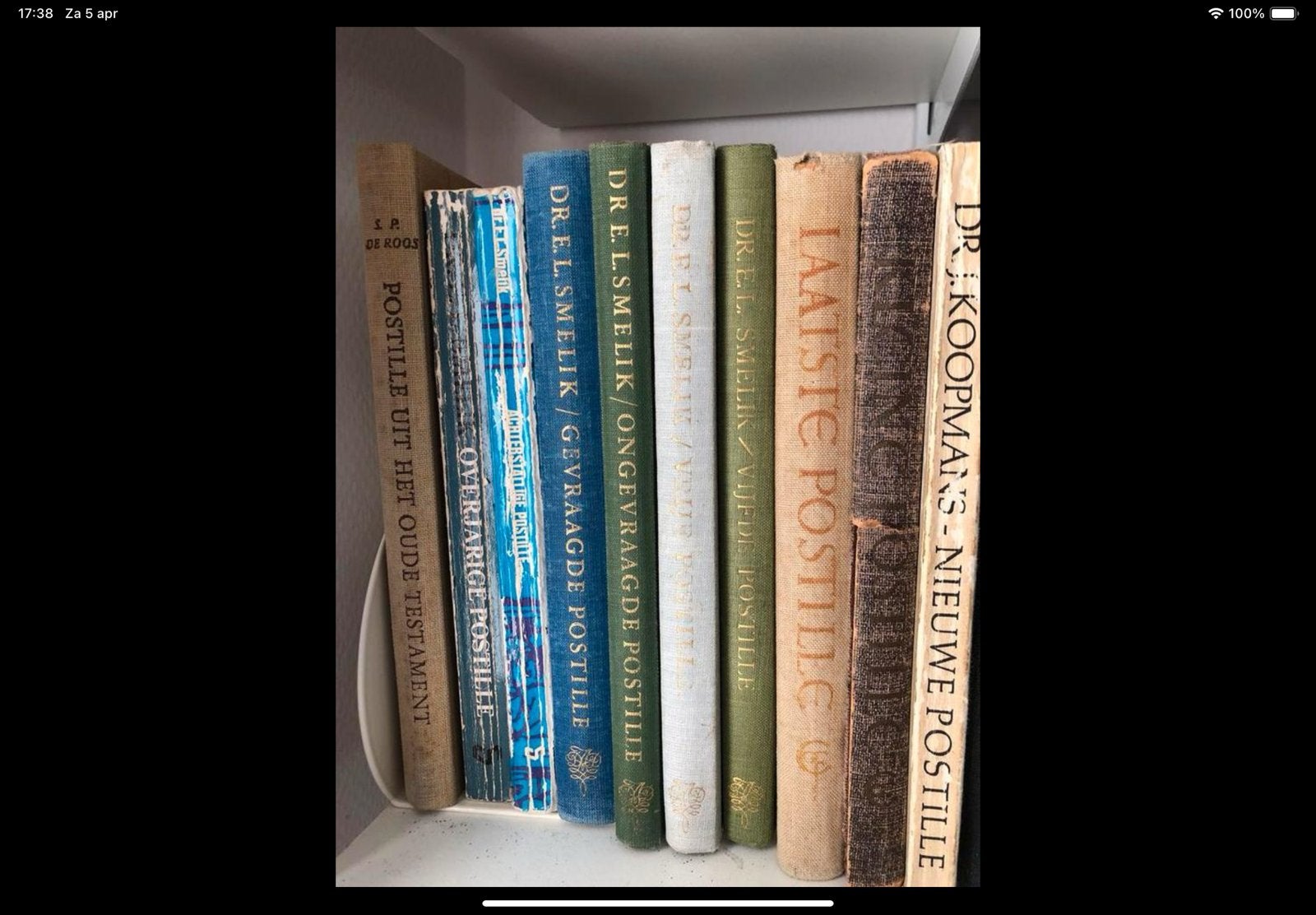 Postille: Koopmans, de Roos, Smelik - 10 boeken, Ophalen of Verzenden, Gelezen, Christendom | Protestants