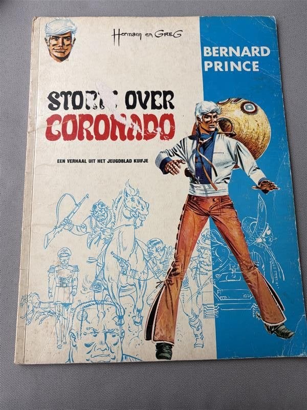 Bernard Prince - Storm over Coronado, Eén stripboek, Ophalen of Verzenden, Gelezen