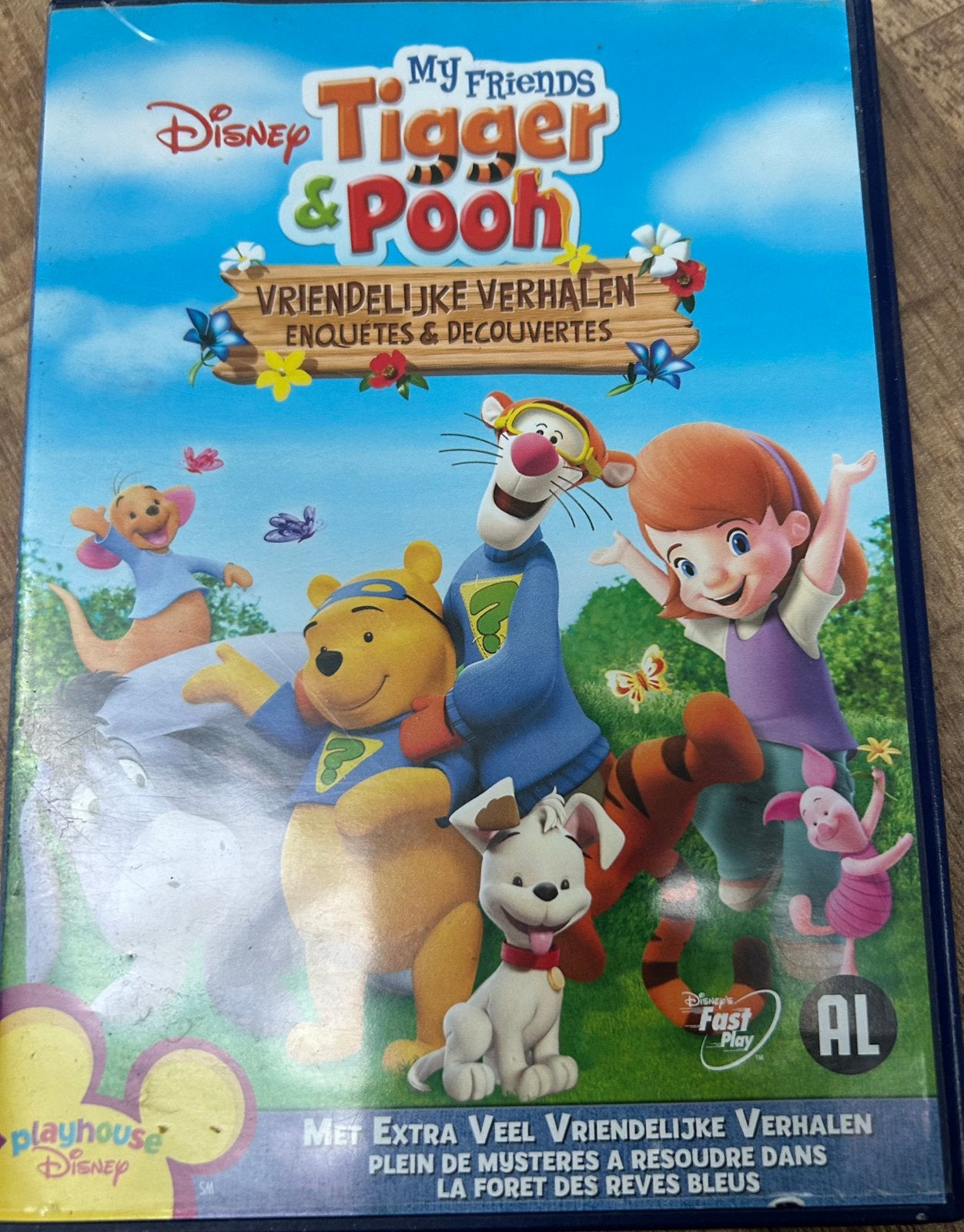 Mijn Vriendjes Teigetje & Poeh: Vriendelijke Verhalen DVD, Alle leeftijden, Ophalen of Verzenden, Zo goed als nieuw
