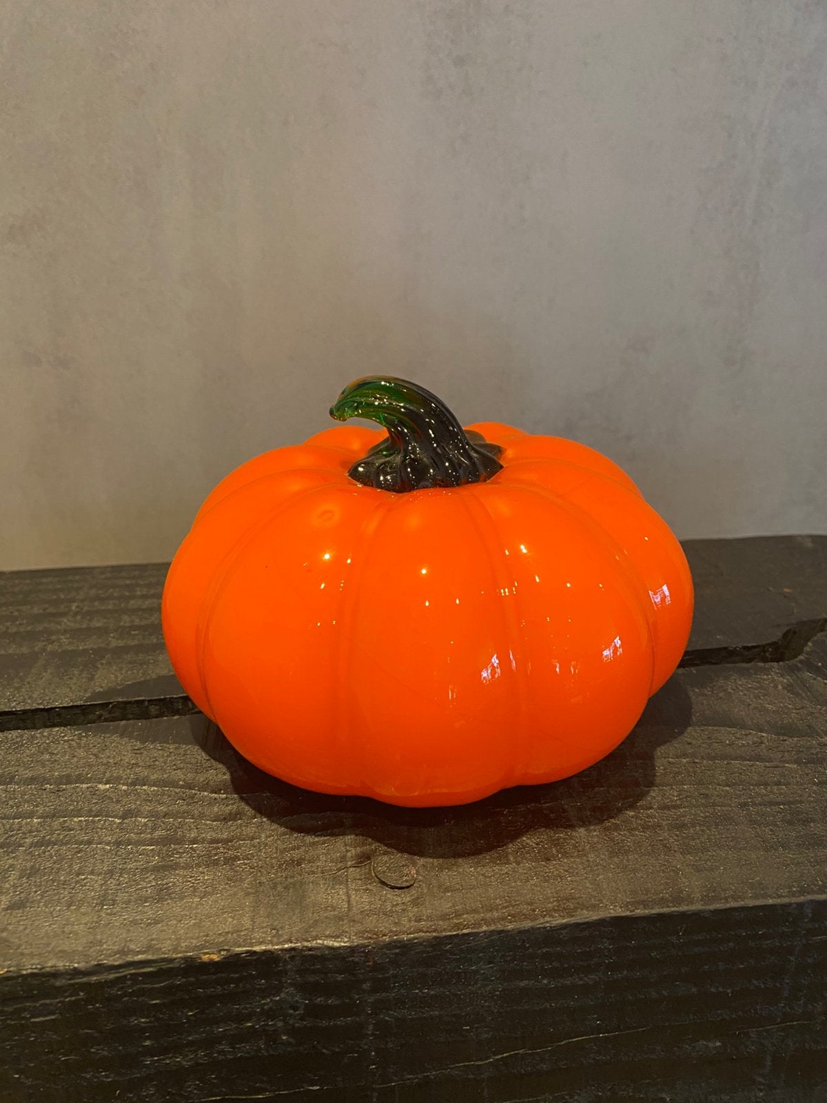 Pompoen Glas geblazen, Antiek en Kunst, Ophalen