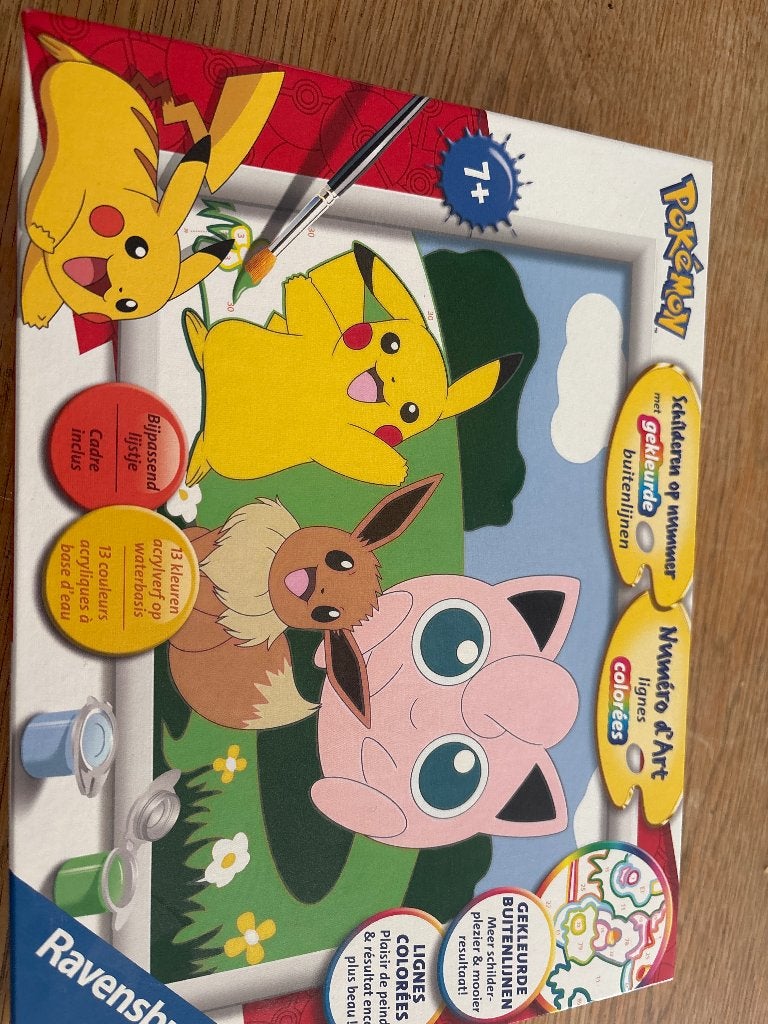 Nieuw! Schilderen op nummer Pokemon, Ophalen, Nieuw, Knutselen