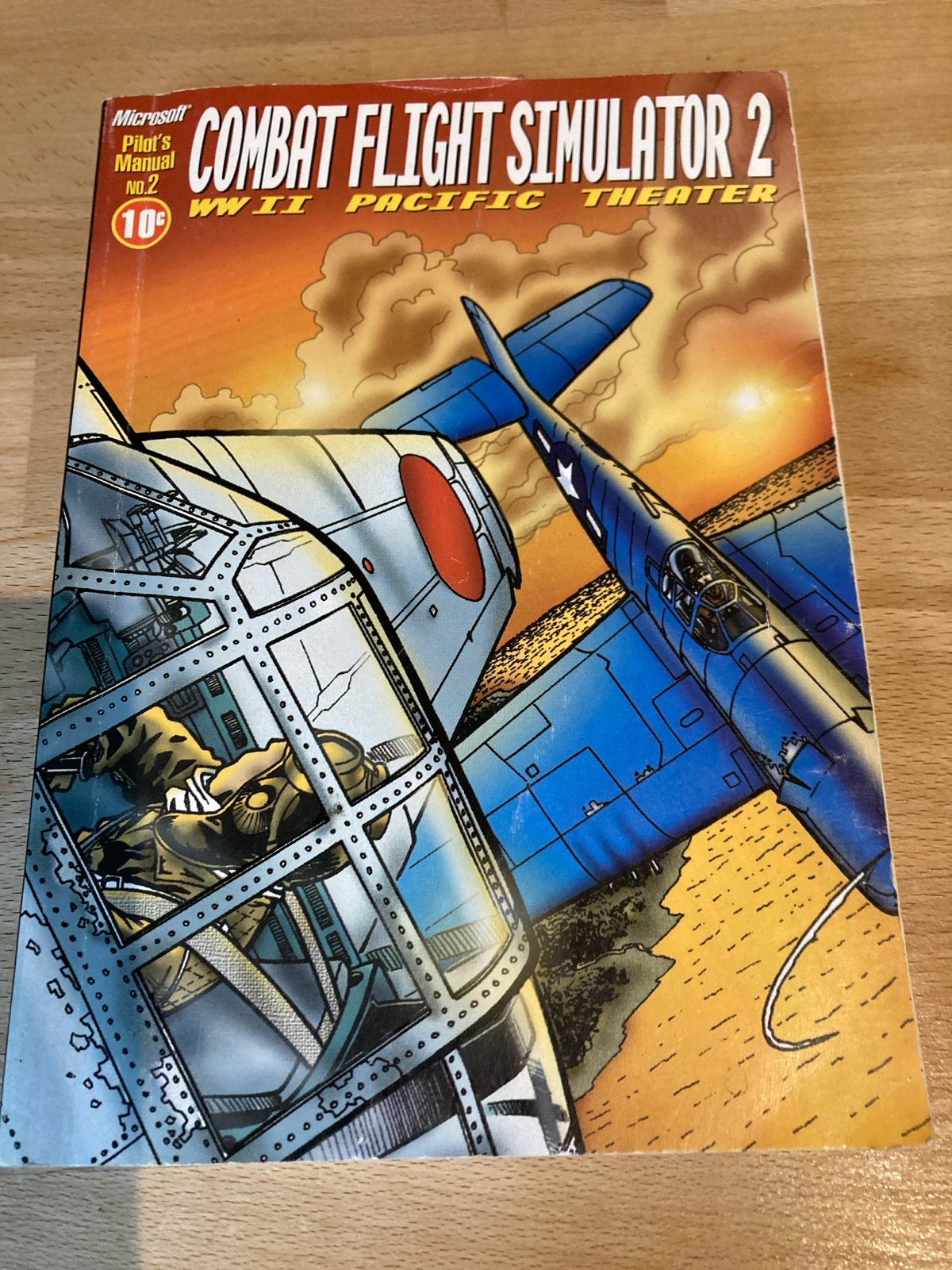 Microsoft Combat Flight Simulator 2 Handleiding, Ophalen of Verzenden, Beta, Gelezen, Niet van toepassing