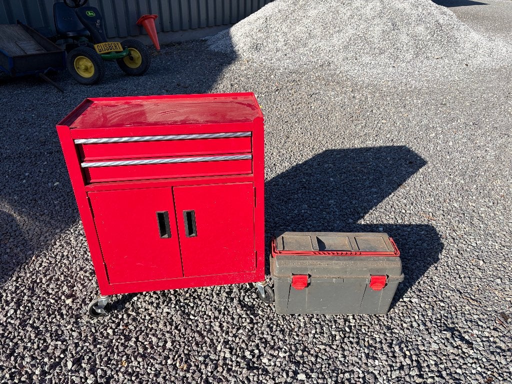 Gereedschapswagen met gereedschapskist, Ophalen, Gebruikt