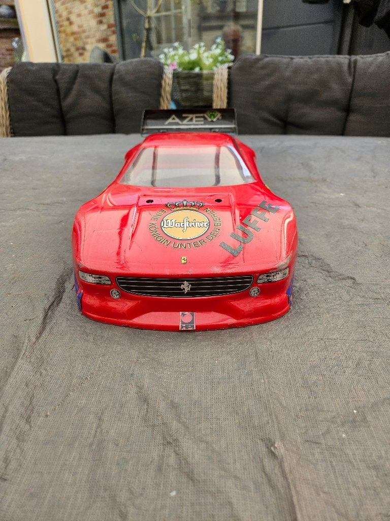 Warsteiner Ferrari 1/10 gebruikt, Elektro, Gebruikt, Ophalen of Verzenden, Schaal 1:10
