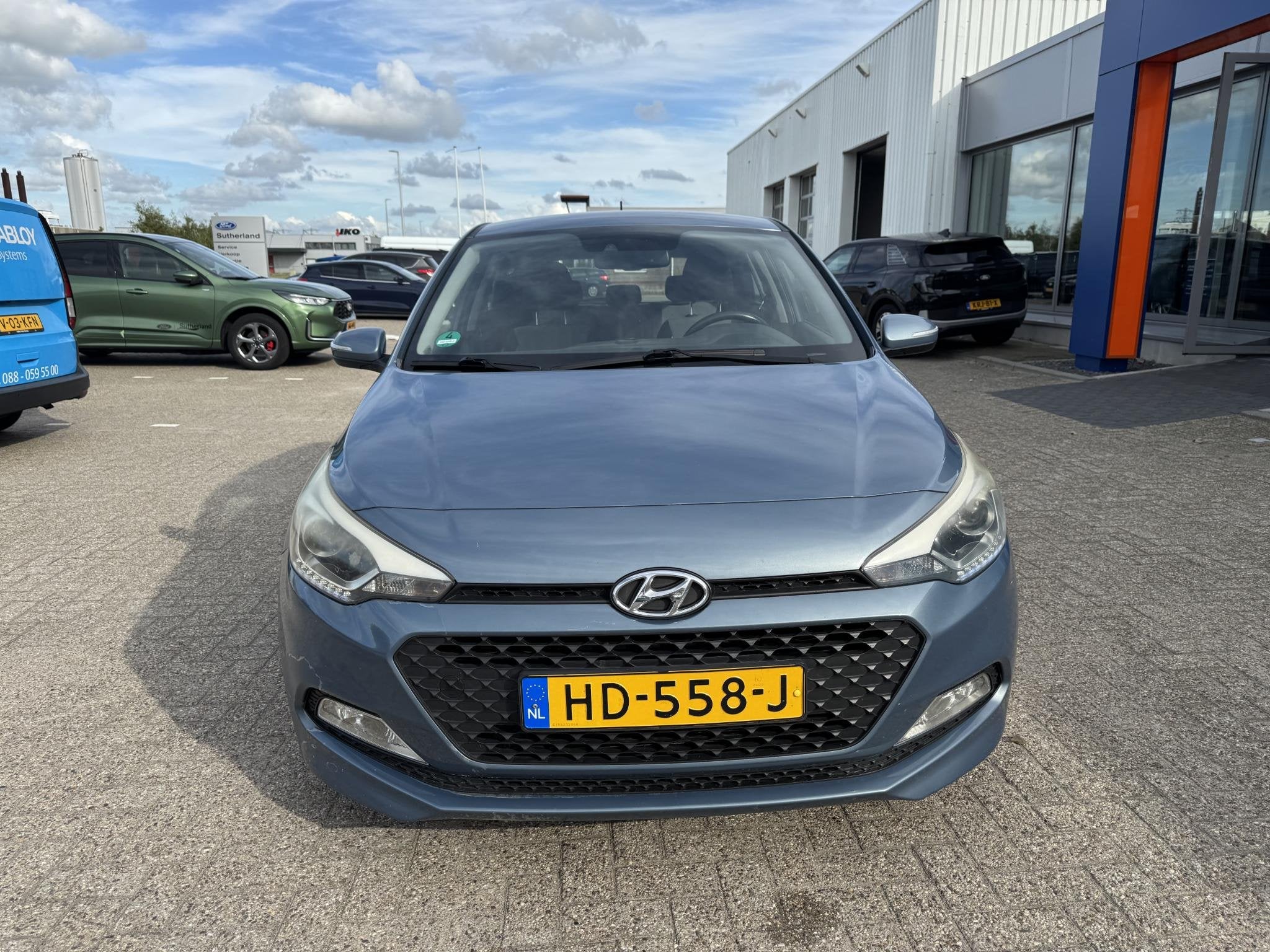 Hyundai i20 1.2 HP i-Motion Comfort 85pk | Airco | Cruise Co, Auto's, Euro 5, Gebruikt, 4 cilinders, Blauw