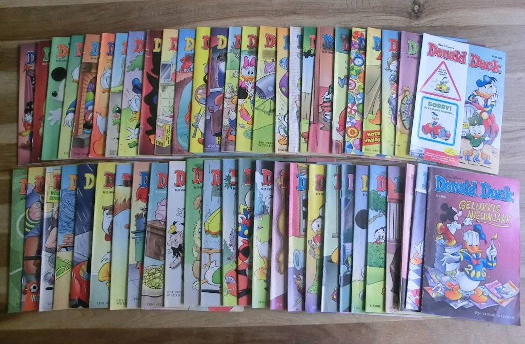 Donald Duck jaargang 2006 de delen 1 t/m 52 compleet, Boeken, Complete serie of reeks, Ophalen of Verzenden, Gelezen