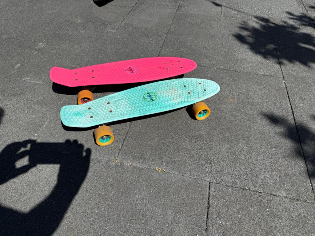 Skateboards Nijdam 2x, Ophalen of Verzenden, Gebruikt, Skateboard