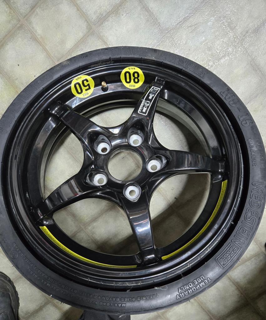 Reservewiel 15 inc  Mercedes SLK R170 reserveband Vredestein, 16 inch, Banden en Velgen, Nieuw, Ophalen of Verzenden