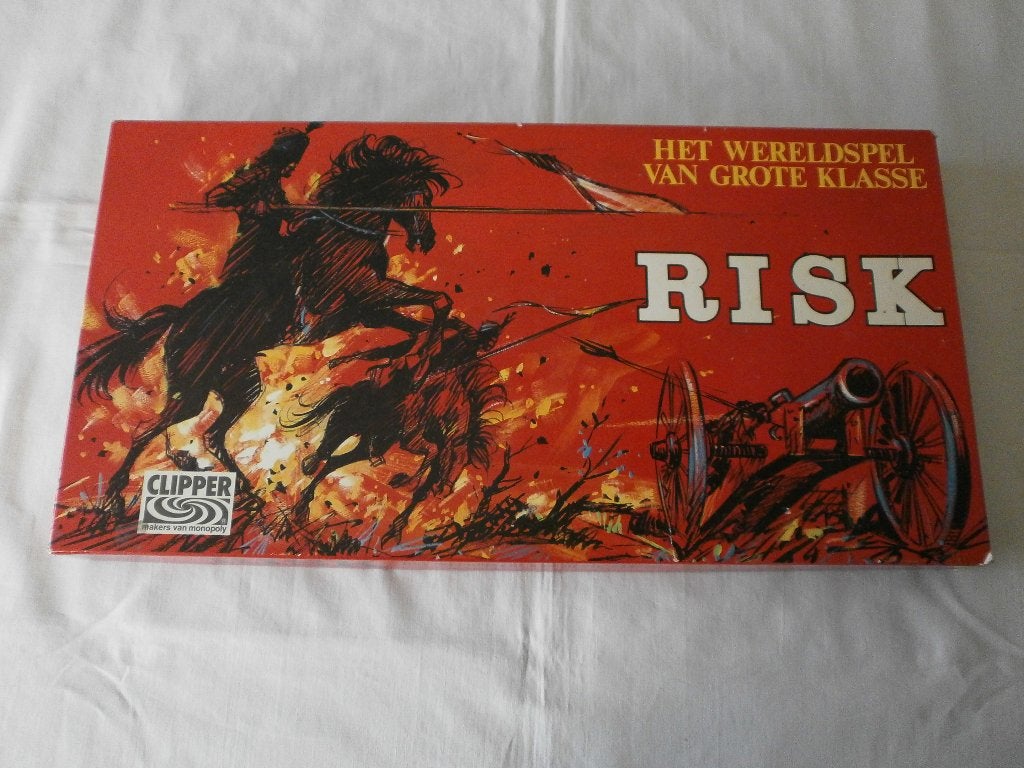 Risk Rode doos, Vijf spelers of meer, Ophalen of Verzenden, Gebruikt, Clipper