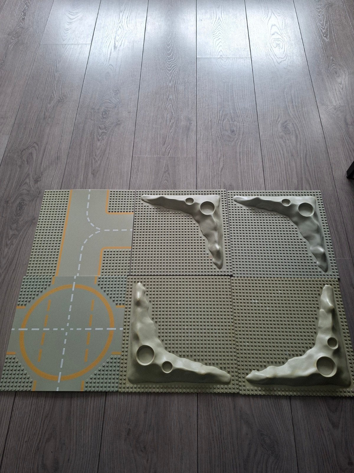 Lego grondplaten met rotsen - speelmat space, Kinderen en Baby's, Speelgoed | Duplo en Lego, Ophalen of Verzenden, Gebruikt