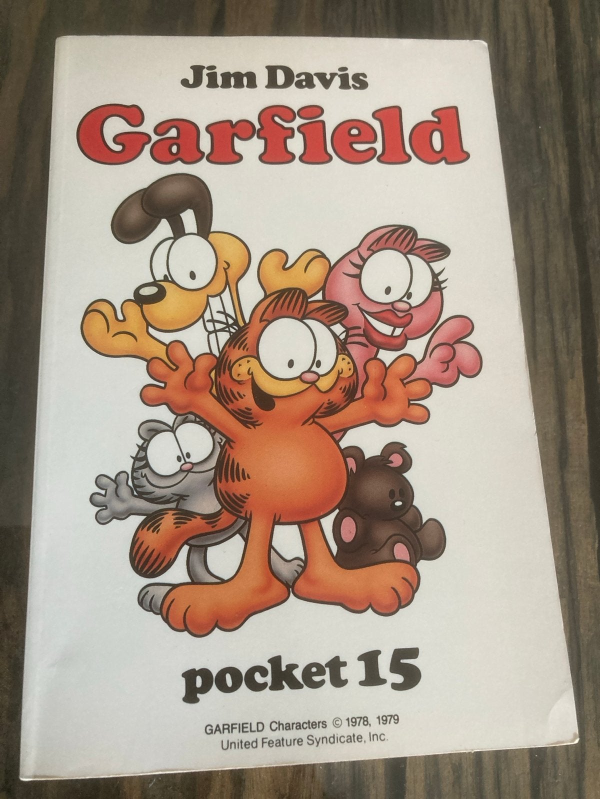 Garfield Pocket 15 - Jim Davis Stripboek, Boeken, Eén stripboek, Ophalen, Gelezen