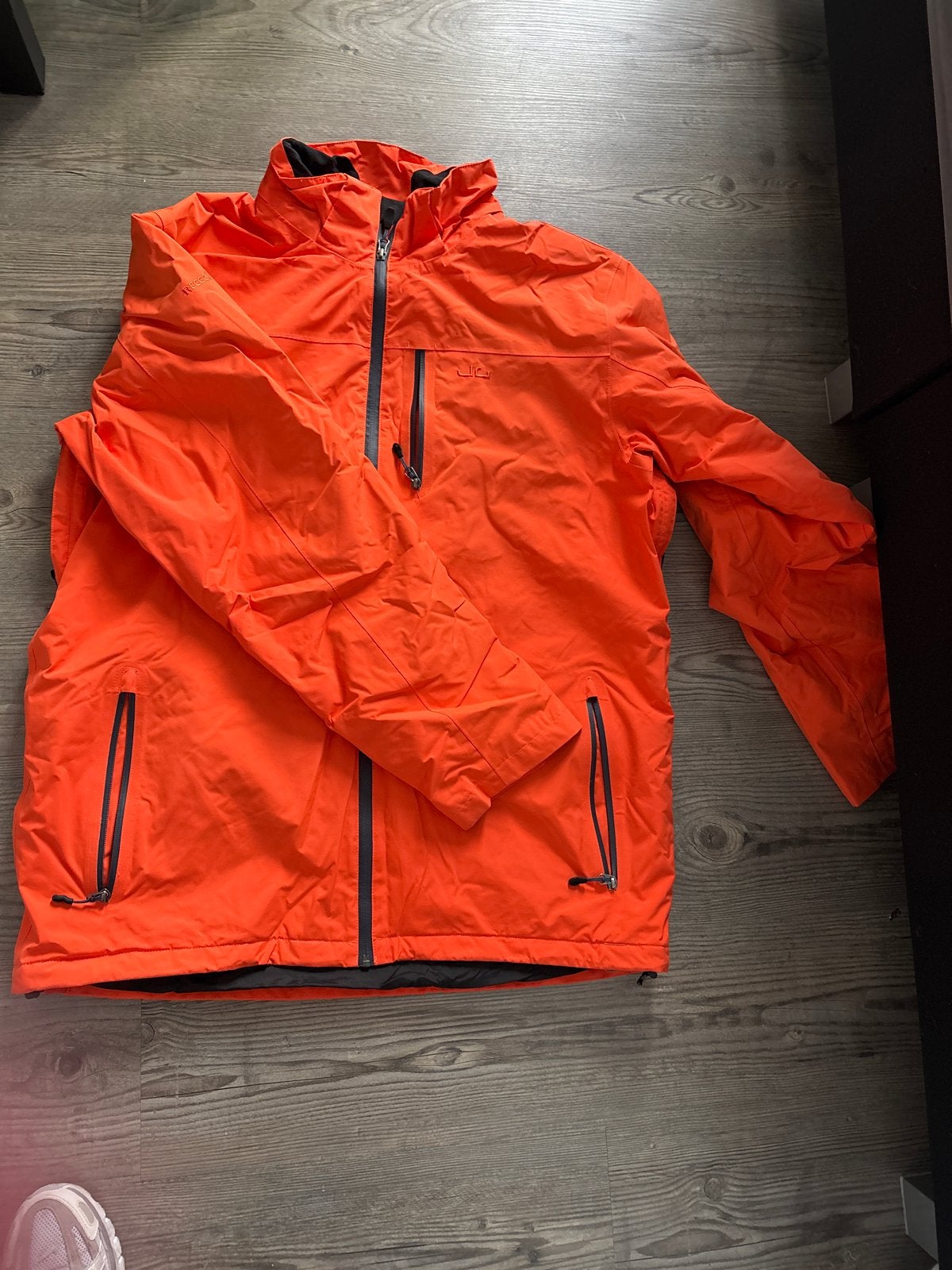 Jeff Green Heren ski Jas - Oranje - Maat xxxl, Ophalen of Verzenden, Zo goed als nieuw, Maat 56/58 (XL), Oranje