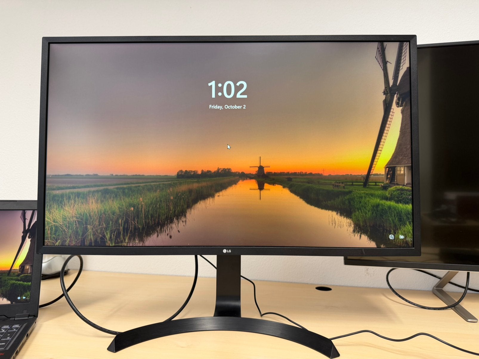 LG 32UD59-B 4K 32" monitor, Computers en Software, Ophalen, Gebruikt, VA, Ultra HD (4K)
