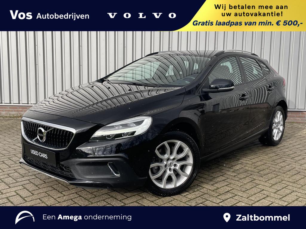 Volvo V40 Cross Country 1.5 T3 Nordic+, Auto's, 12 maanden, Euro 6, Leder en Stof, Zwart
