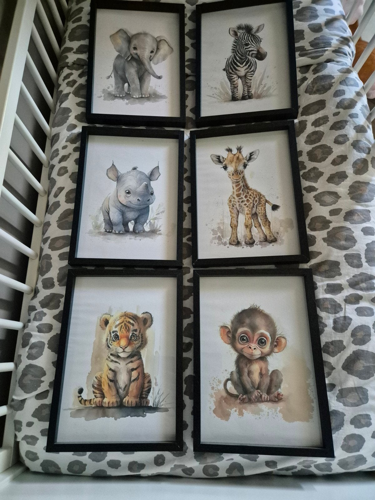 Schilderij 6x kinderkamer, Minder dan 50 cm, Ophalen of Verzenden, Zo goed als nieuw, Minder dan 50 cm