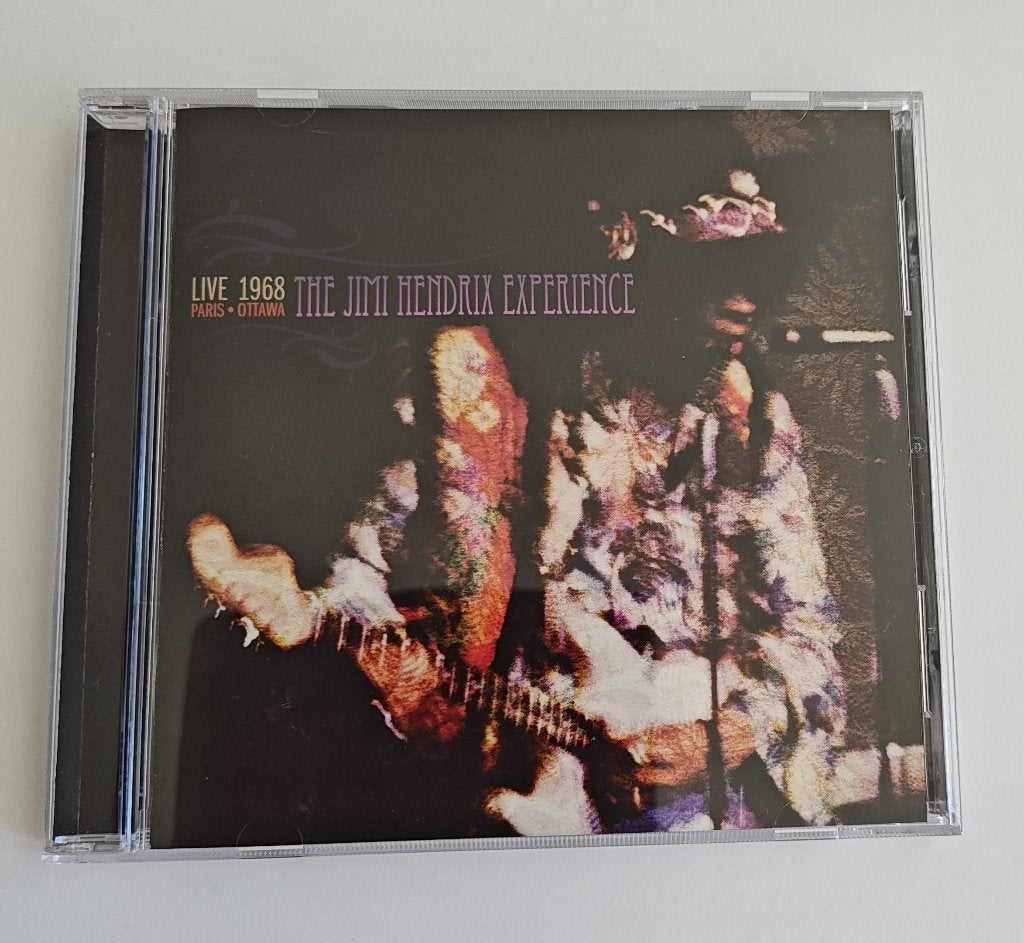 Jimi Hendrix Live In Paris/Ottawa 1968 CD Dagger Record, Cd's en Dvd's, Cd's | Rock, Verzenden, Zo goed als nieuw, Live-album