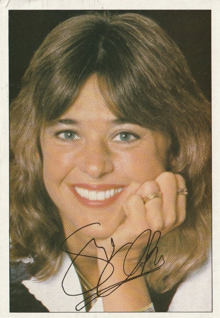 Kaart Suzi Quatro - BRAVO-Autogrammkarte, Verzenden, Gebruikt, Foto of Kaart