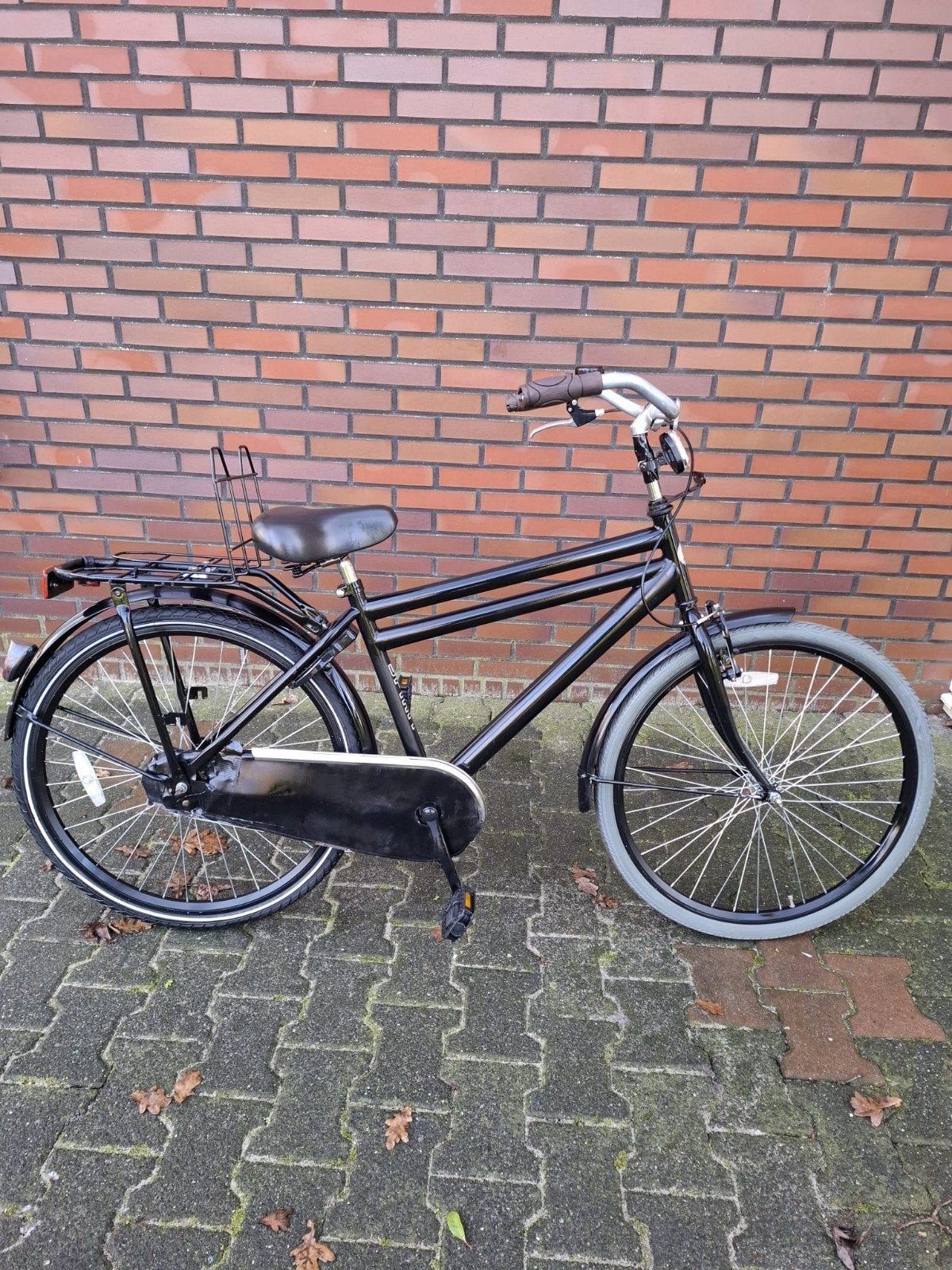 Spirit 26 inch jongensfiets met tassenrek, Terugtraprem, Gebruikt, Minder dan 47 cm, Ophalen