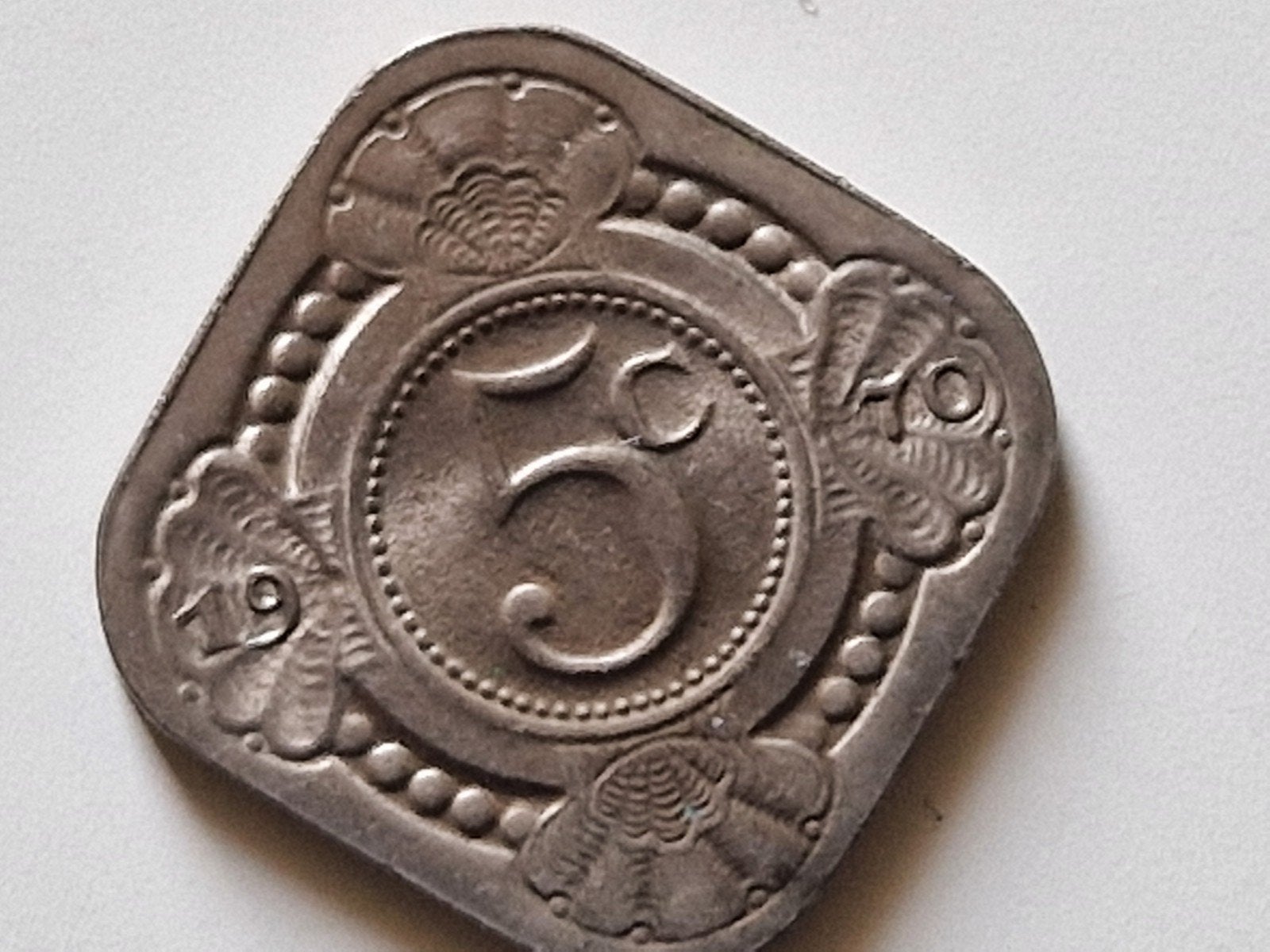 5 cent Nederlandse Antillen 1970, Ophalen of Verzenden, Midden-Amerika, Losse munt