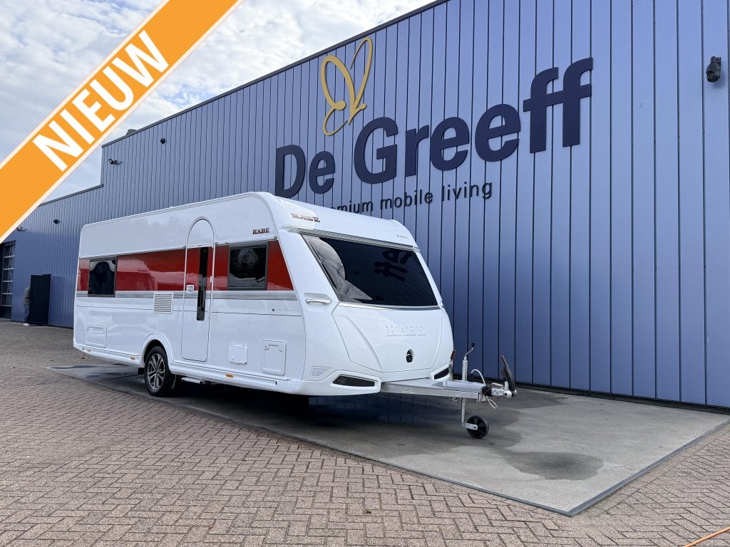 Kabe Royal 560 GLE KS B2, Caravans en Kamperen, Rondzit, Kabe, 6 tot 7 meter, Tot en met 4