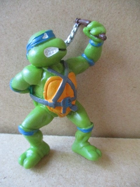 adv11253 turtles poppetje 14, Ophalen, Overige figuren, Gebruikt, Beeldje of Figuurtje