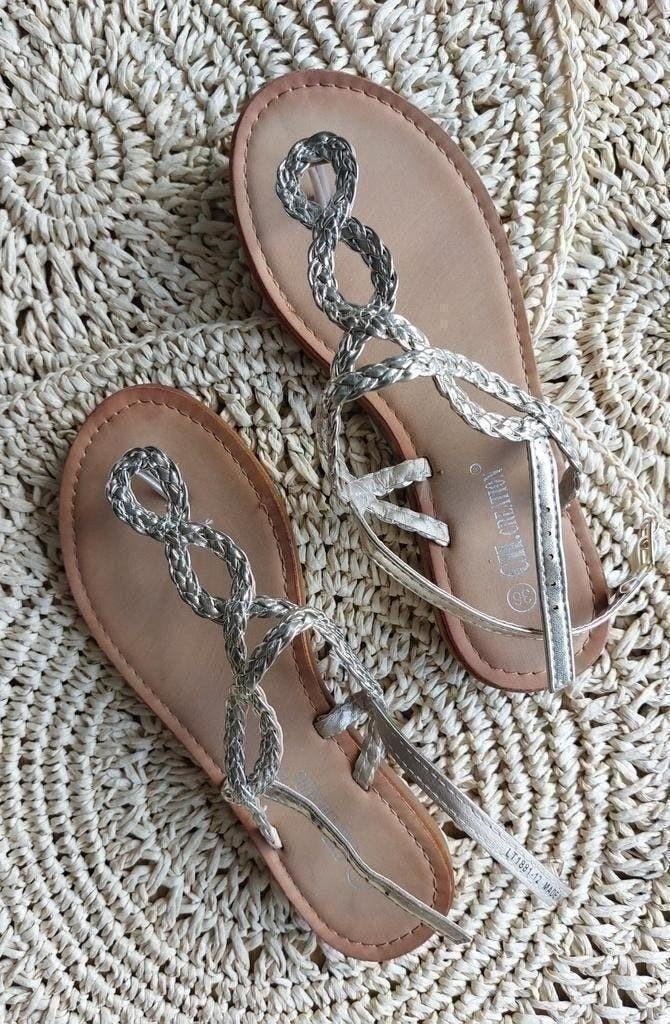 Slippers 36 nieuw CH creation dames ibiza strandslippers, Kleding | Dames, Schoenen, Slippers, Overige kleuren, CH creation, Nieuw